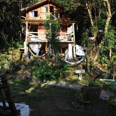 Cabana Mágica Praia é floresta, vale da Utopia, Pinheira Guarda do Embaú Exterior foto